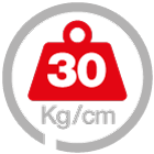max load 30 [kg/cm]